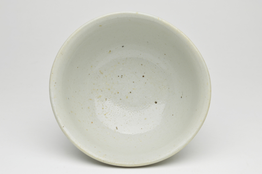 朝鮮古美術 李朝白磁茶碗D 直径15cm高さ8.3cm東H5-0903?タニチ沖縄は 